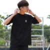 áo phông oversize 100% cotton đen bigkid