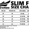 size áo achizo slimfit